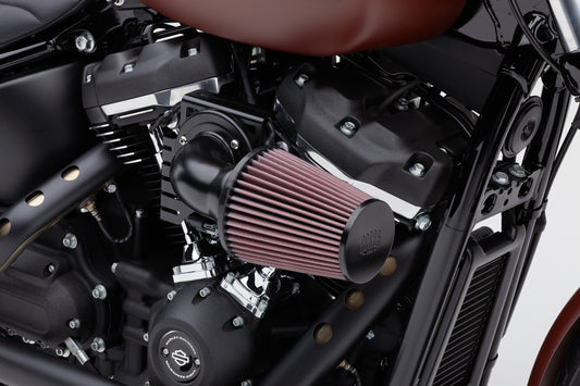 CONE AIR INTAKE SYSTEM BLACK/BLACK FLH/FLT 17-22
