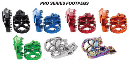 FLO MOTORSPORTS Pro Series Foot Pegs 04-26 CRF150/250/450R 07-26 KX250F/450F