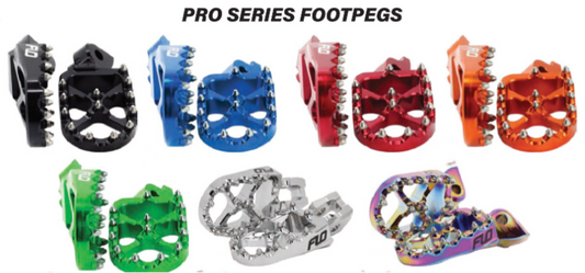 FLO MOTORSPORTS Pro Series Foot Pegs 23-26 YZ250/450WR450F