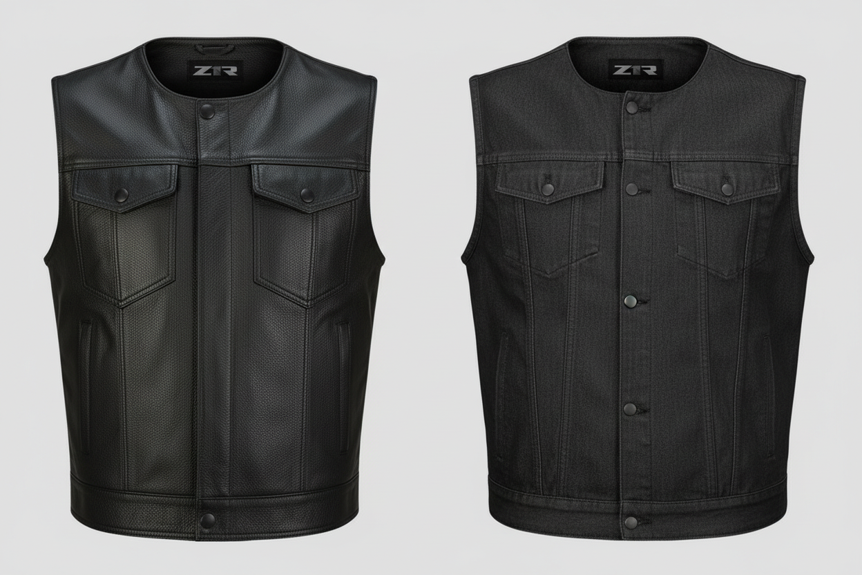 Z1R Ganja Vest w/CC Pockets Black or Denim