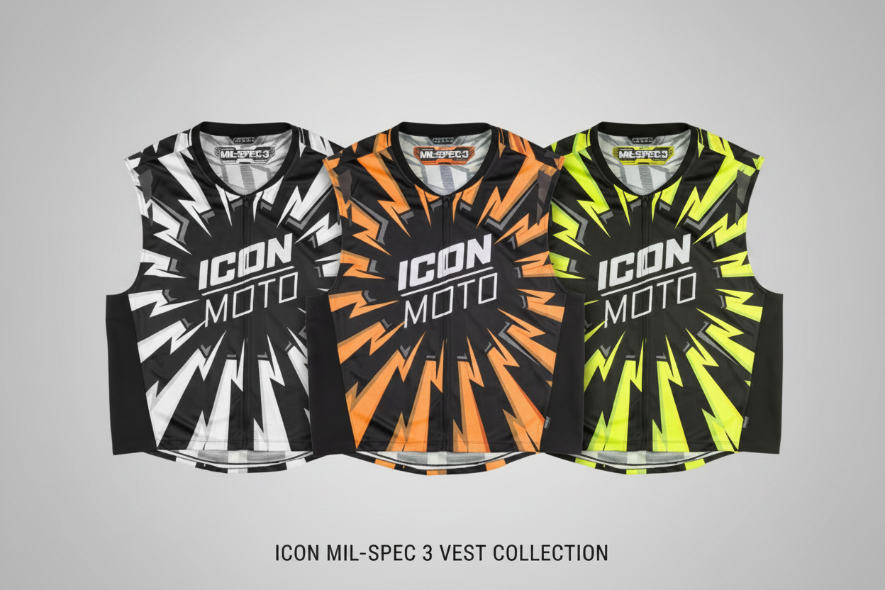 ICON Mil-Spec 3™ Vest w/YKK® Zipper, Four-Way Stretch