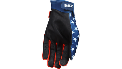 Z1R 250yrs Merica Gloves Leather Palm Touch Screen LIMITED EDITION!
