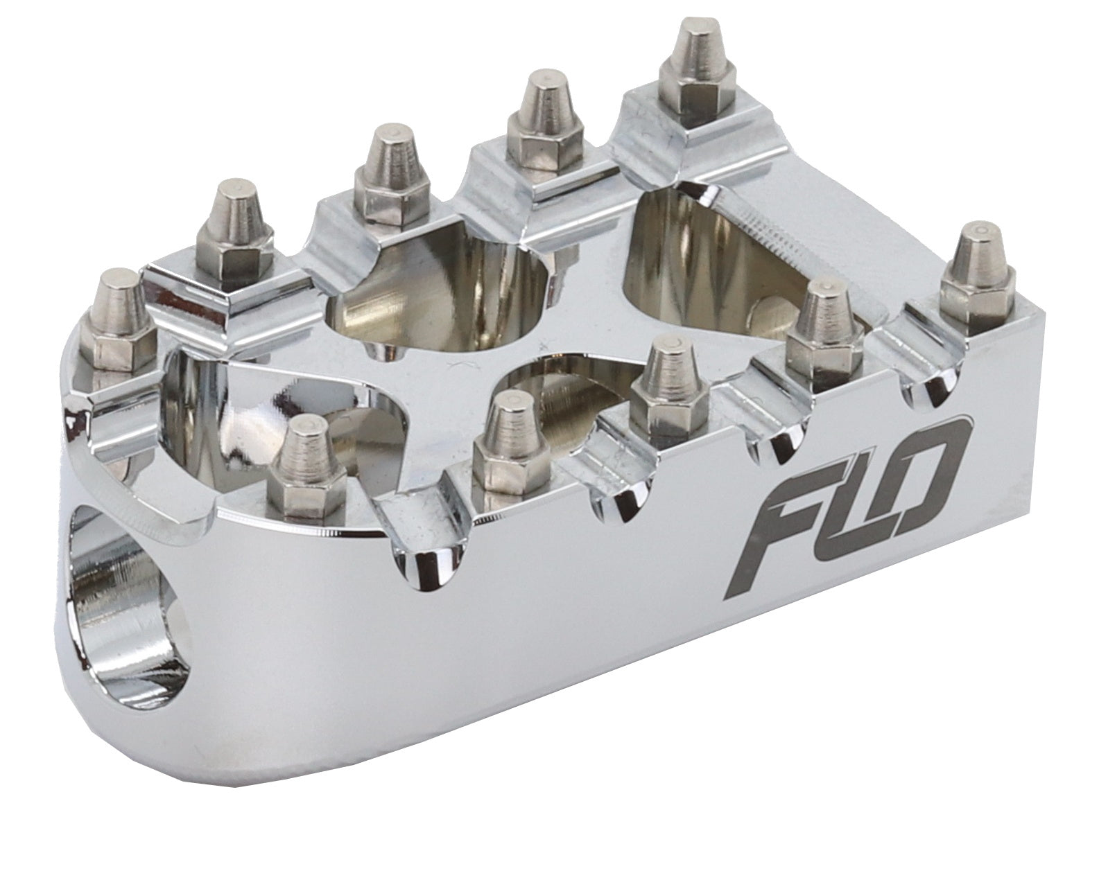 FLO MOTORSPORTS Moto Style Shift Peg Chrome Part FPEG-802CR for Harley Davidson Touring and Street Models