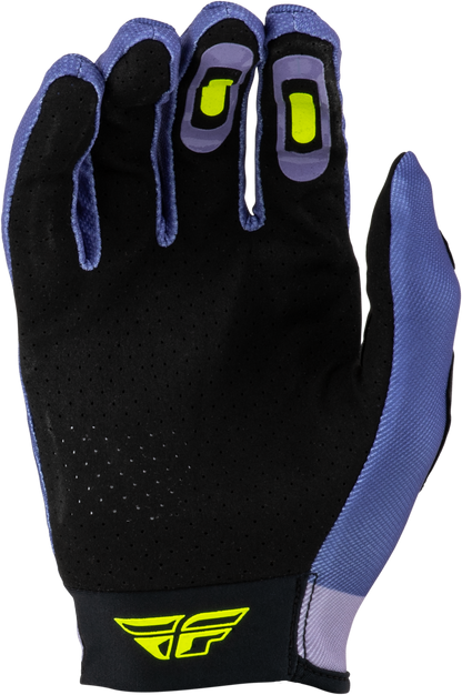 Women's Lite Flake Gloves Lavendar/Blue/Yellow Sm