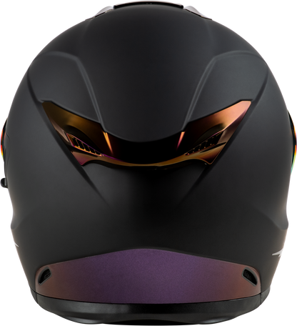 Sentinel Recon Helmet Matte Black/Purple Chrome 2x