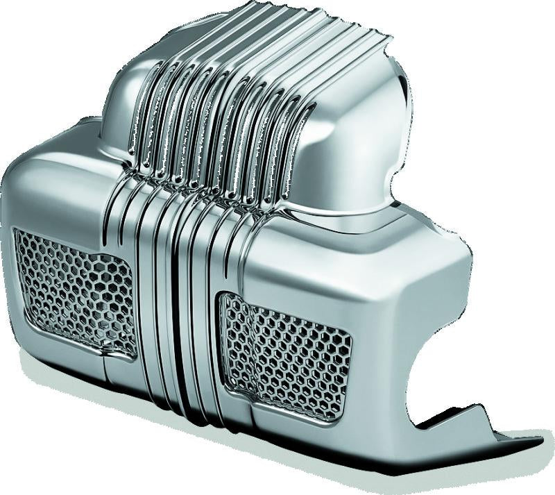Kuryakyn Coolant Pump Cover for 2014-2016 Harley Davidson Ultra Touring Models Chrome Part #KUR7677