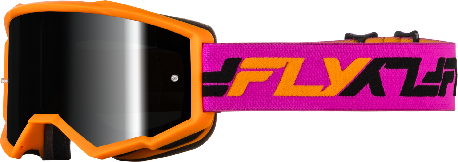 Zone Goggle Orange/Pink W/ Black Mirror/Smoke Lens