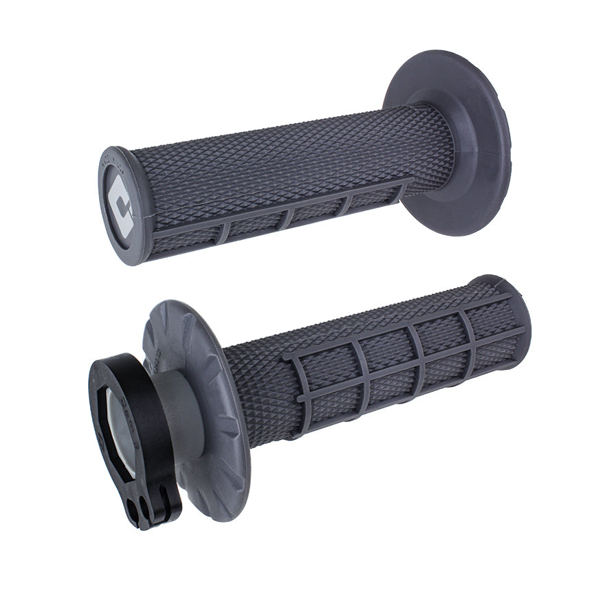 ODI Half Waffle Lock On Grip Graphite - Part H36HWH