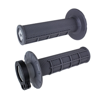 ODI Half Waffle Lock On Grip Graphite - Part H36HWH