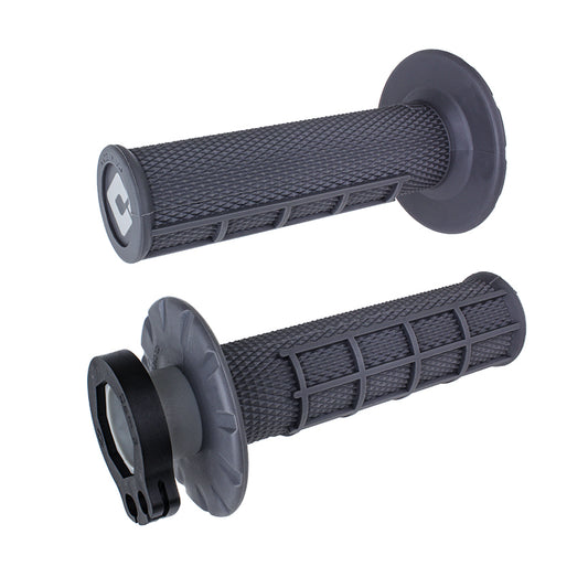 ODI Half Waffle Lock On Grip Graphite - Part H36HWH