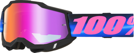 100-Percent Accuri 2 Goggle Superdome Dark Red Mirror Lens (Part #50014-10064)