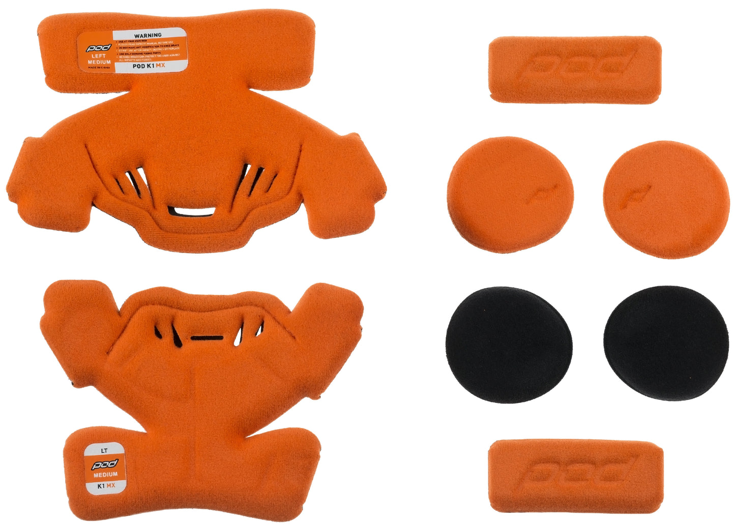 K1 Knee Brace Pad Set