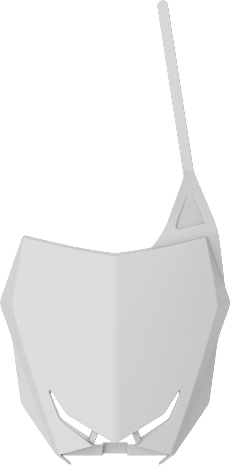 Polisport Plastic Front Number Plate