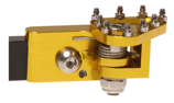RFX FXRB 90100 99YL Folding Rear Brake Tip Yellow – CNC Machined Billet with Steel Teeth