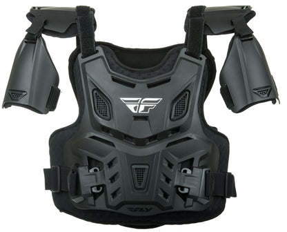 Fly Racing Youth CE Revel Roost Guard Black (Part Number 36-16060 YTH CE BLK)