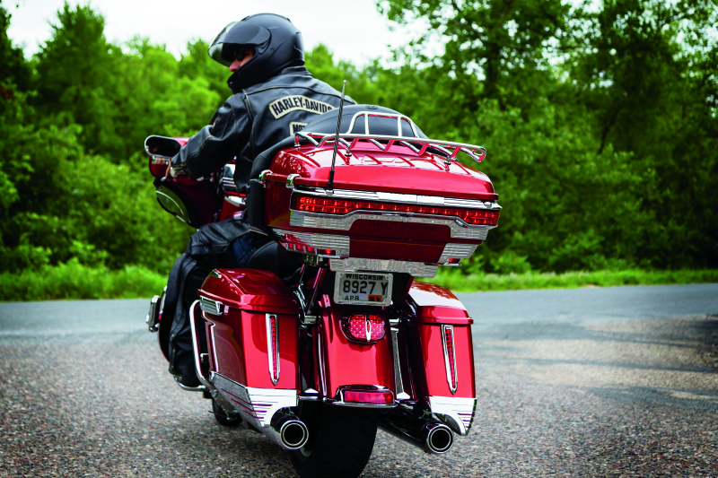 Kuryakyn Tri-Line Accent for Rear Tour-Pak Light Chrome for Harley-Davidson FLTRXS