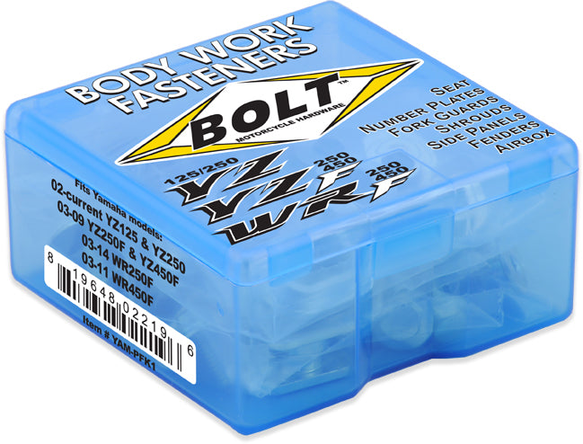 BOLT Full Plastic Fastener Kit for Yamaha YZ125 (2002-2011) - OEM Quality