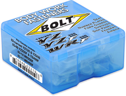 BOLT Full Plastic Fastener Kit for Yamaha YZ125 (2002-2011) - OEM Quality