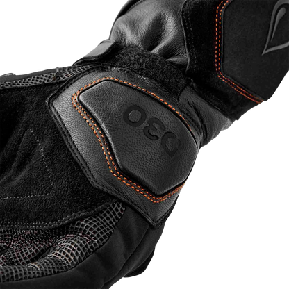 RST Artic D3O Waterproof Glove Black Textile Large - Cold-Weather Touring Gear