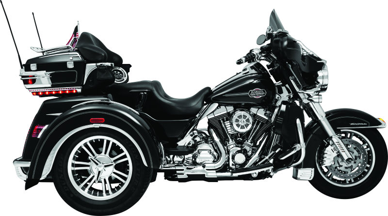 Kuryakyn Knock-Off Center Caps for Trikes Chrome - Custom Decorative Wheel Center Covers