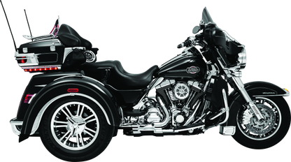 Kuryakyn Knock-Off Center Caps for Trikes Chrome - Custom Decorative Wheel Center Covers