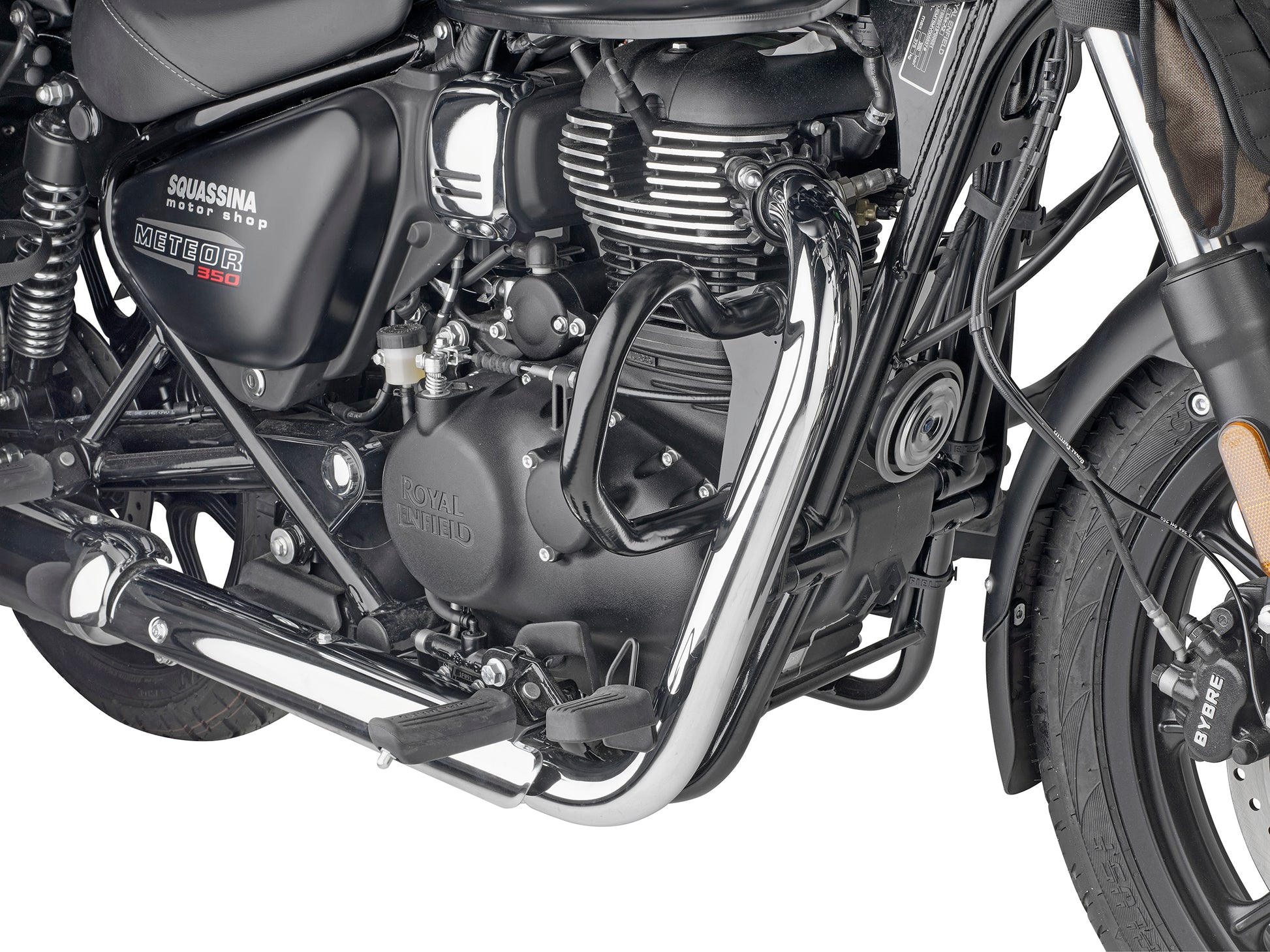 GIVI Engine Guards for Royal Enfield Meteor 350 - Model TN9053
