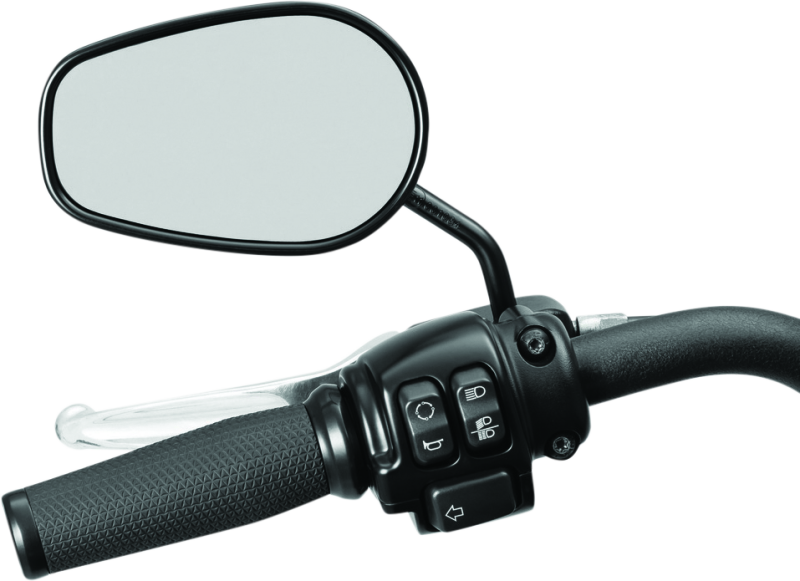 Kuryakyn Mirror Stem 3 inch Outward Extenders for Powersports Vehicles, Black (Part #kur1216)