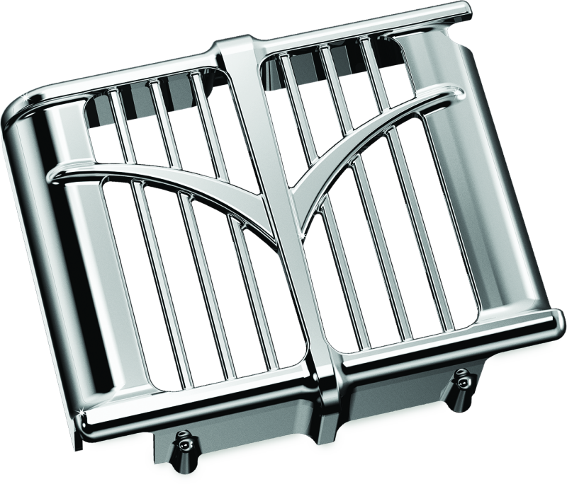 Kuryakyn Oil Cooler Cover for 2014-2023 Indian Models Chrome – Easy Bolt-On Upgrade