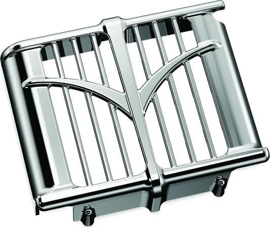 Kuryakyn Oil Cooler Cover for 2014-2023 Indian Models Chrome – Easy Bolt-On Upgrade