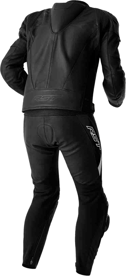 RST TracTech Evo D3O Leather Motorcycle Jacket Black - Part 103635BLK-56