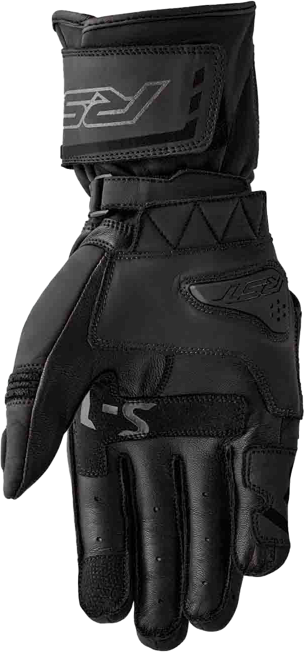 RST S1 Leather Gloves for Men and Women - Black, Size XL