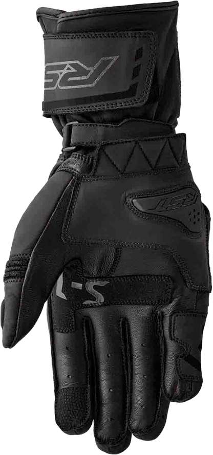 RST S1 Leather Gloves for Men and Women - Black, Size XL