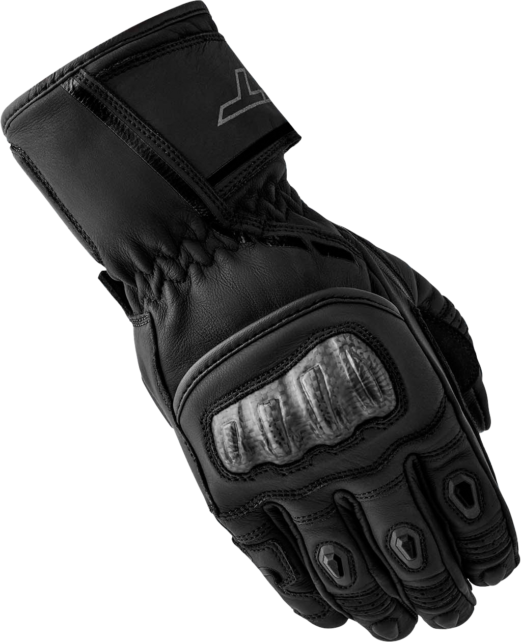 RST Women's S1 Black Leather Gloves - Size Small