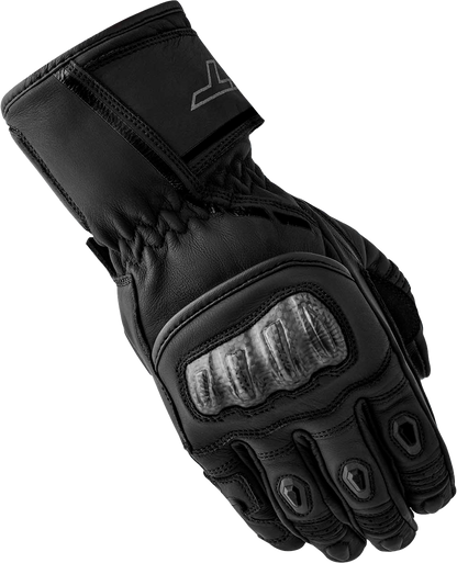 RST Women's S1 Black Leather Gloves - Size Small