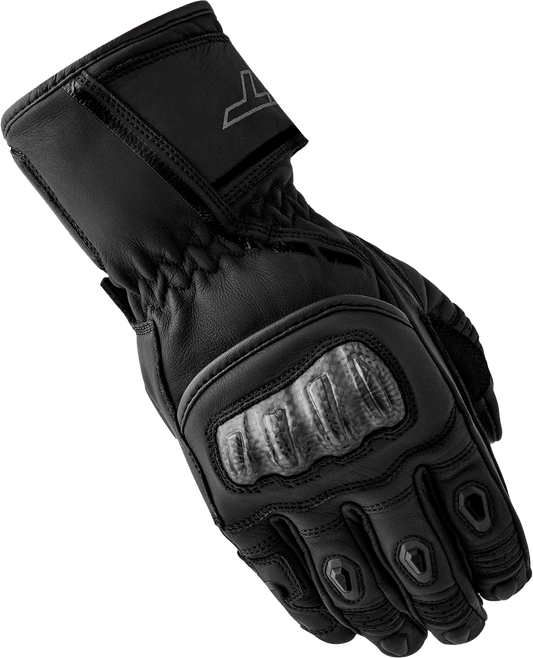 RST Women's S1 Black Leather Gloves - Size Small