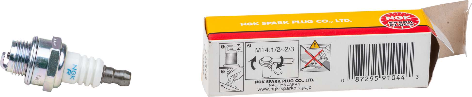 NGK Spark Plug #91044/04 for Snow Cats - Reliable Ignition Performance