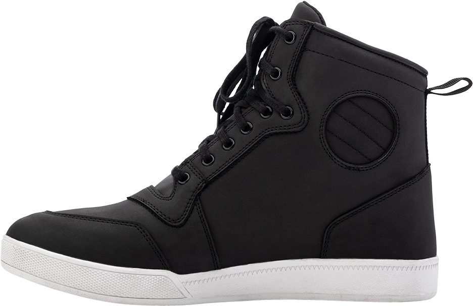 RST HiTop Moto CE Waterproof Shoe Black - Part Number 103122BLK-40