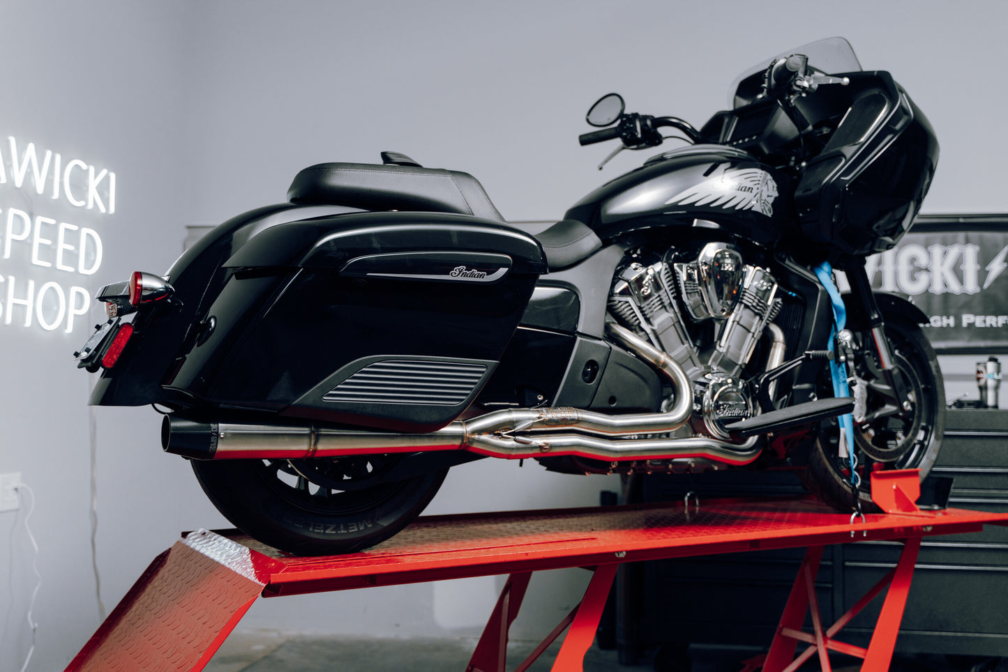 Indian Challenger Full Length Exhaust