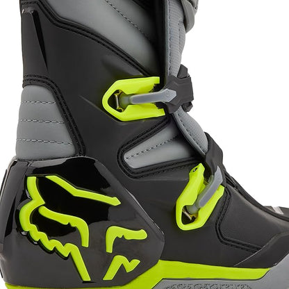 Fox Racing Comp Boot Gray/Yellow