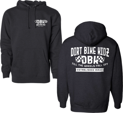 DBK Till The End Hoodie Charcoal 2X - Comfortable and Stylish Plus Size Sweatshirt