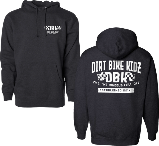 DBK Till The End Hoodie Charcoal 2X - Comfortable and Stylish Plus Size Sweatshirt