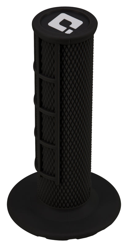 ODI Ruffian Half Waffle Grips Black – Durable 1/2 Waffle MX Hand Grips for E-Bikes and Motorcycles