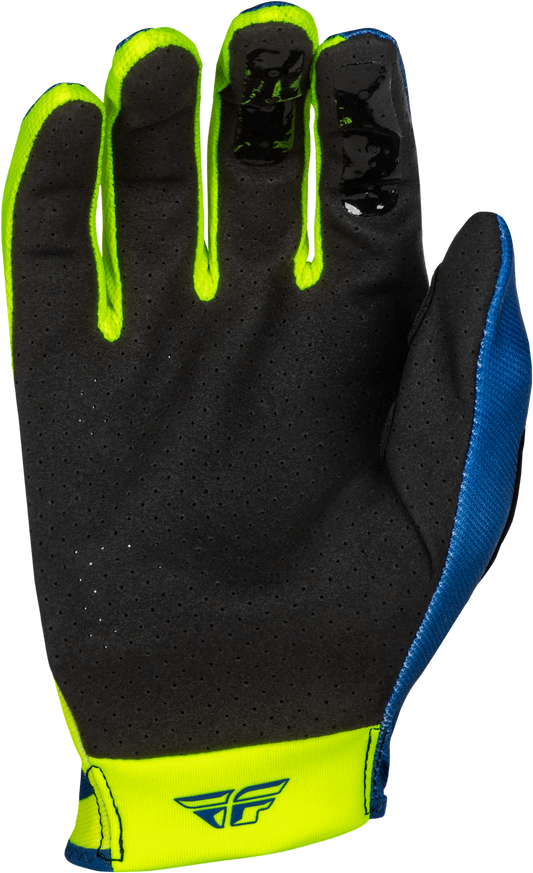 YOUTH LITE LANCER GLOVES NAVY/HI-VIS YM