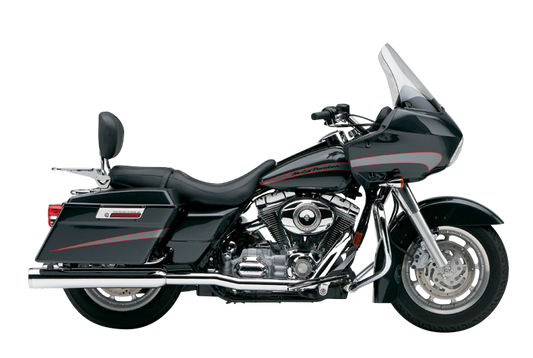 TRUE DUAL HEADPIPES BLACK FLH/FLT 07-08