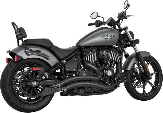 Indian Sharp Curve Radius Exhaust