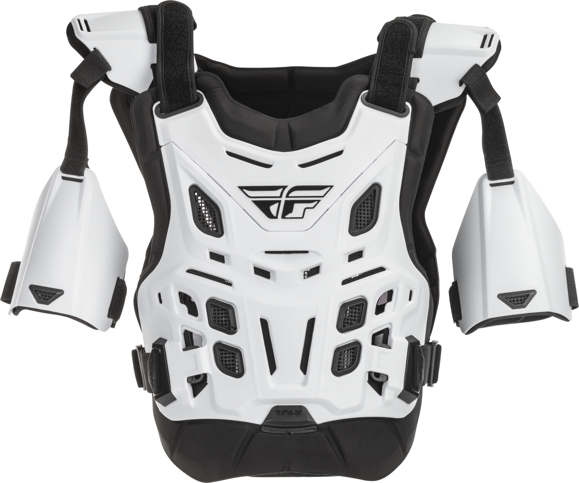 Fly Racing CE Revel XL Roost Guard Offroad White for Adults - Enhanced Protection and Comfort