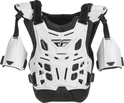 Fly Racing CE Revel XL Roost Guard Offroad White for Adults - Enhanced Protection and Comfort