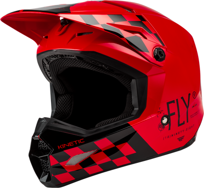 Kinetic Lite Rival Helmet Gloss Red/Black 2x