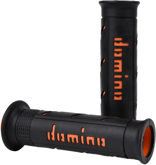 Domino Racing XM2 Grips Black/Orange Pair