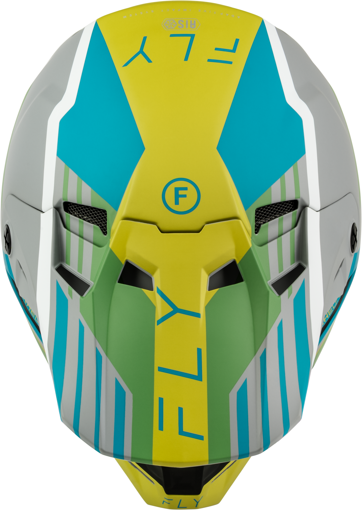 Formula Cc Strike Helmet Matte Grey/Green/Teal 2x